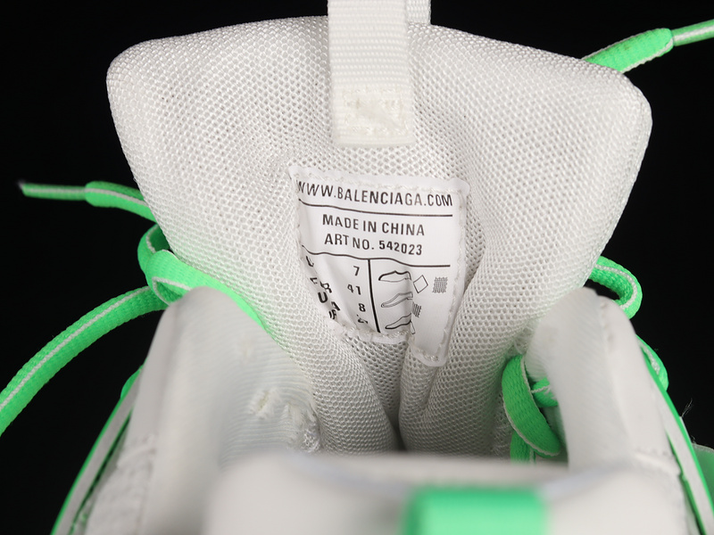 Balenciaga Track Tess S.Gomma Sneaker White/White/Green 25