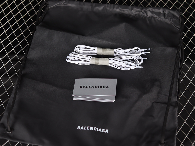 Balenciaga Track Clearsole Sneakers White/Black/White 9