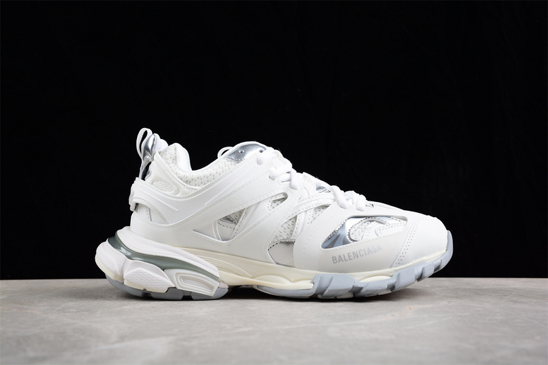 Balenciaga Track Sneaker Tess S Gomma Res Bi Alv Tis Eff Nubuk Tis 3 0E White 7