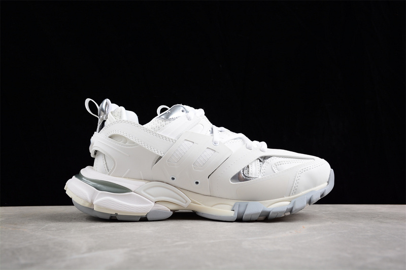 Balenciaga Track Sneaker Tess S Gomma Res Bi Alv Tis Eff Nubuk Tis 3 0E White 25