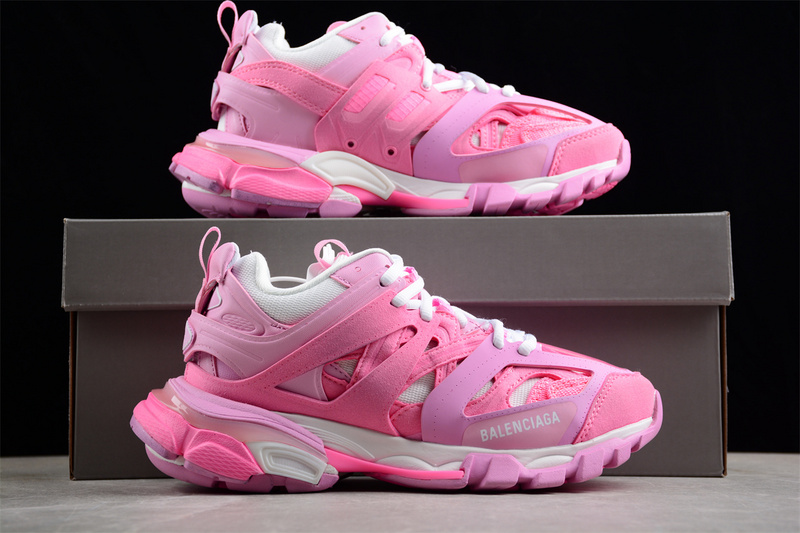 Balenciaga Track Sneaker White/Pink 3