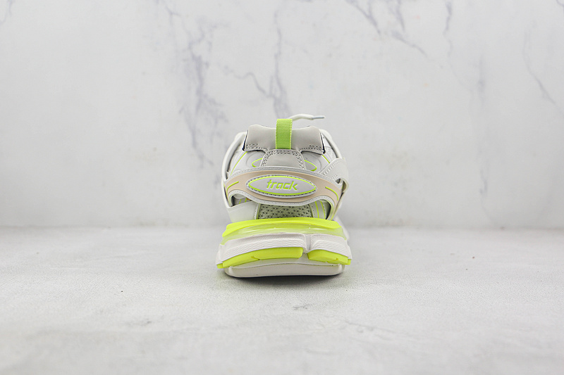 Balenciaga Track 3.0 Sneakers Light Grey/Fluorescent Green/Black 7