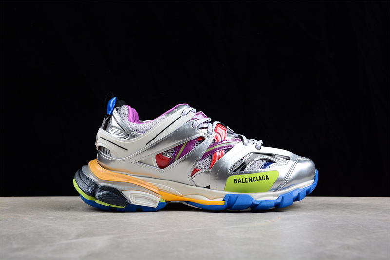 Balenciaga Track 3.0 Sneakers Silver/Multi-Color 27