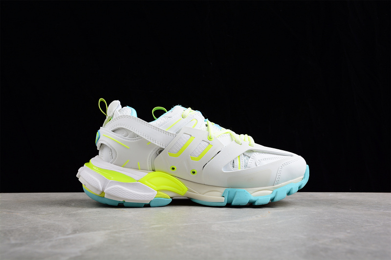 Balenciaga Track Sneaker White/Blue/Green 7