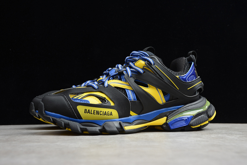 Track 2.0 Sneaker Black/Blue/Yellow 11