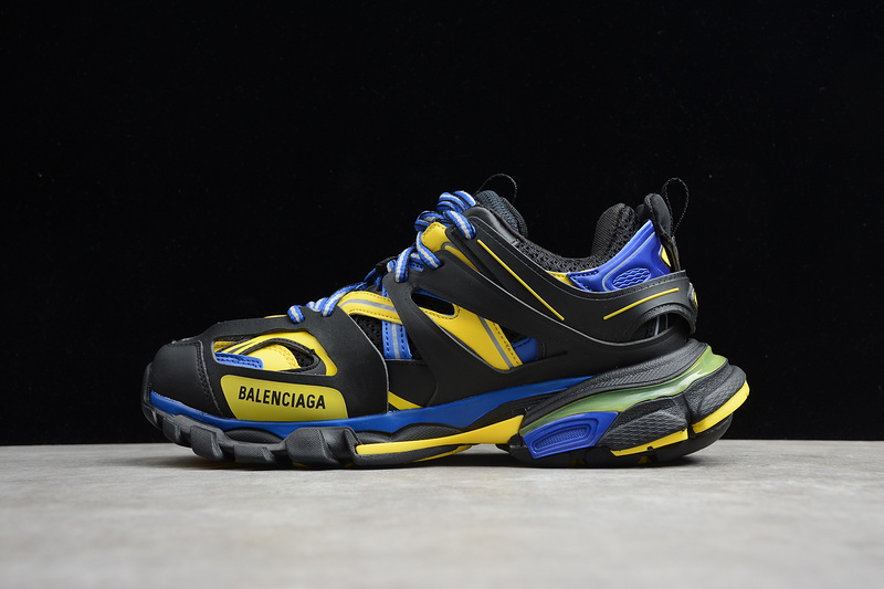 Track 2.0 Sneaker Black/Blue/Yellow 21