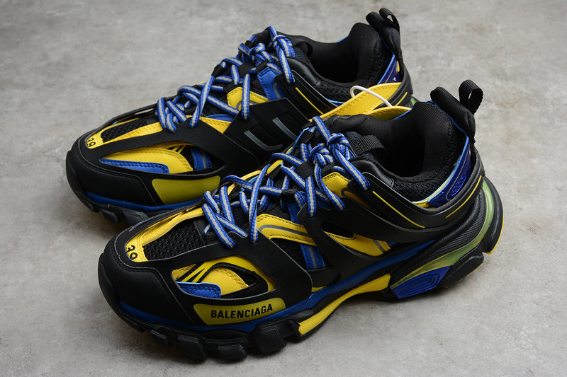 Track 2.0 Sneaker Black/Blue/Yellow 23