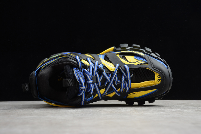 Track 2.0 Sneaker Black/Blue/Yellow 25