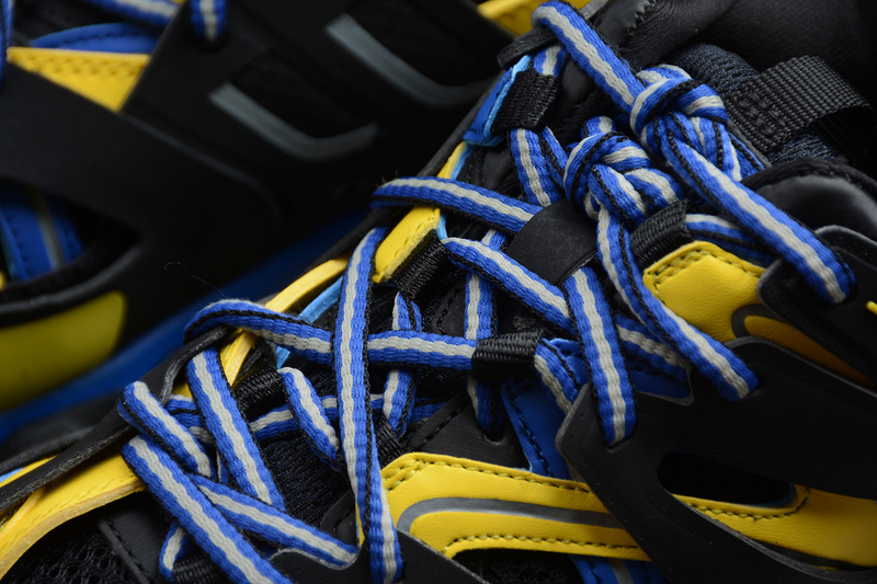 Track 2.0 Sneaker Black/Blue/Yellow 27