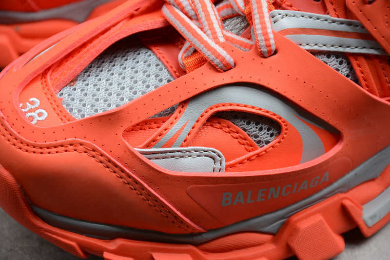 Gz Balenciaga Track 3.0 Sneaker Orange/Grey 25