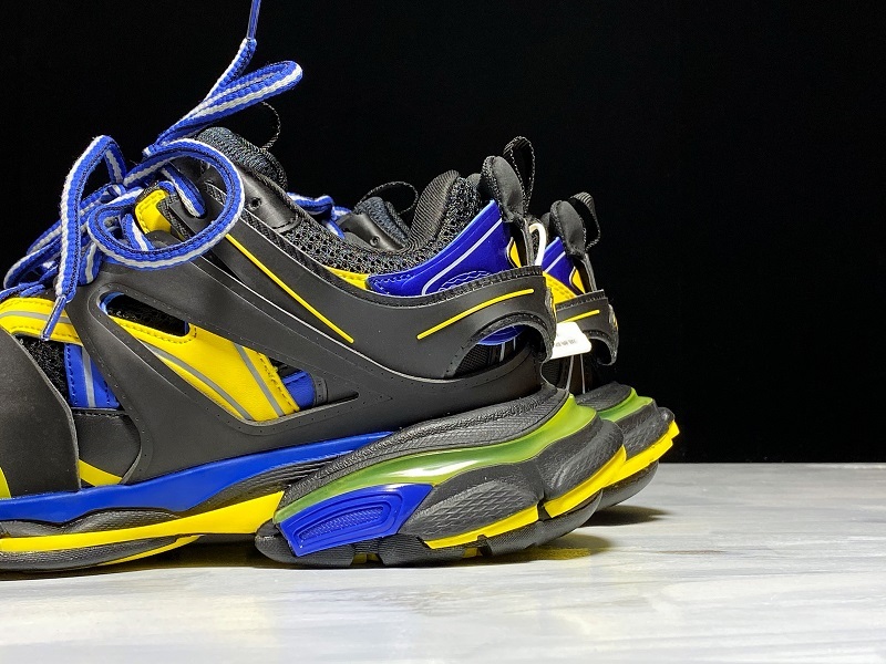 Get Track 2.0 Sneaker Black/Blue/Yellow 5