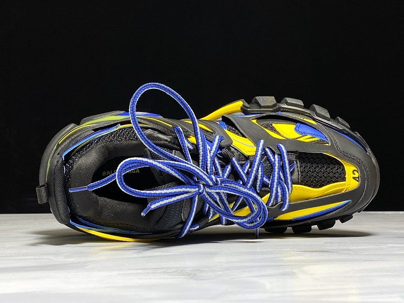 Get Track 2.0 Sneaker Black/Blue/Yellow 13