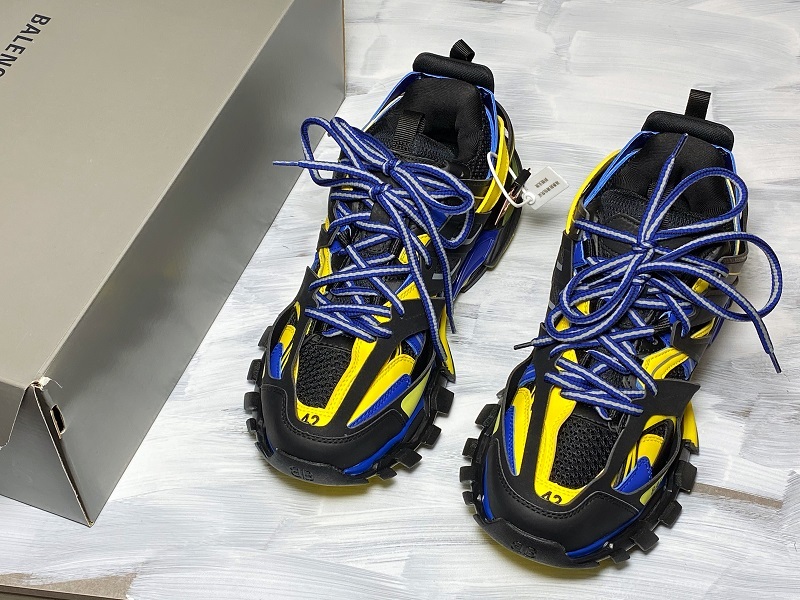 Get Track 2.0 Sneaker Black/Blue/Yellow 15