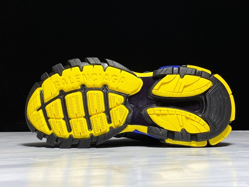 Get Track 2.0 Sneaker Black/Blue/Yellow 19