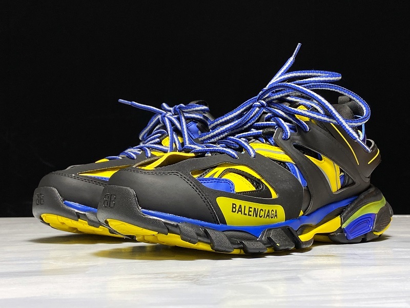 Get Track 2.0 Sneaker Black/Blue/Yellow 25