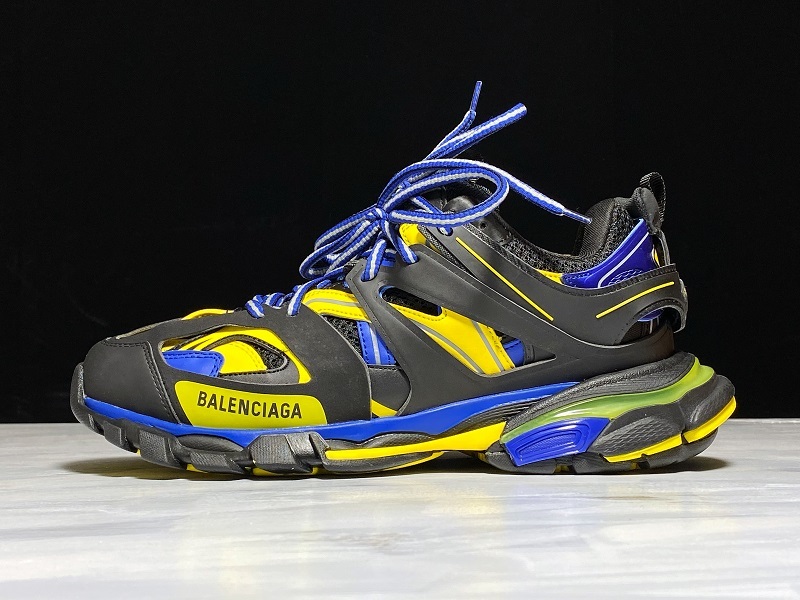 Get Track 2.0 Sneaker Black/Blue/Yellow 29