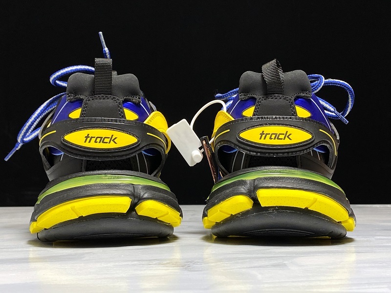 Get Track 2.0 Sneaker Black/Blue/Yellow 33