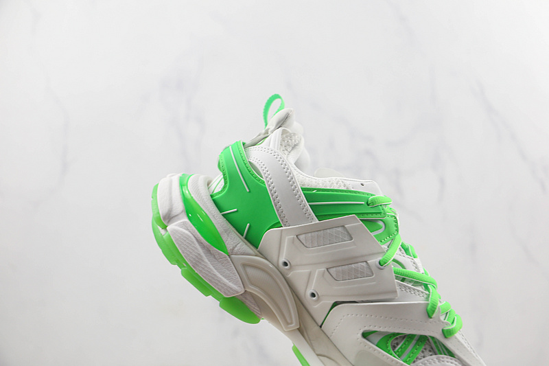 Ok Balenciaga Track 3.0 Sneakers White/White/Green 7