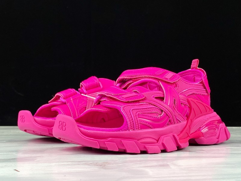 Ok Balenciaga Track 4.0 Sandals Pink/Pink 11