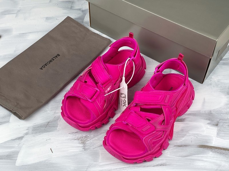 Ok Balenciaga Track 4.0 Sandals Pink/Pink 13