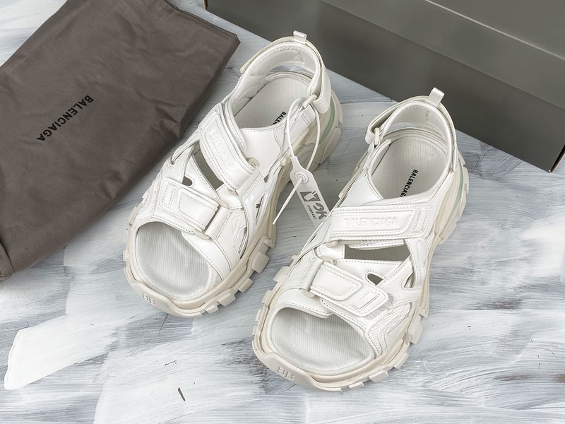 Ok Balenciaga Track 4.0 Sandals White/White 15