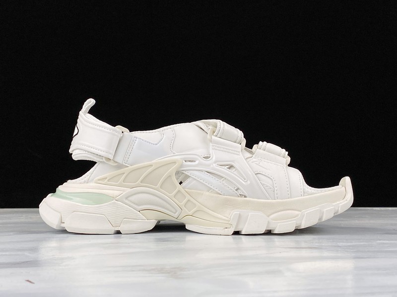 Ok Balenciaga Track 4.0 Sandals White/White 21