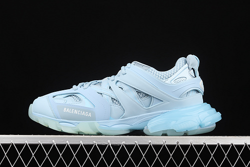 Balenciaga Tess S.Gomma Sneakers Light Blue/Light Blue/Light Blue 23