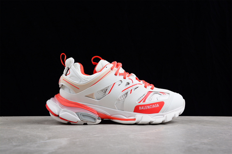 Balenciaga Track Sneakers Light Grey/Red/White 31