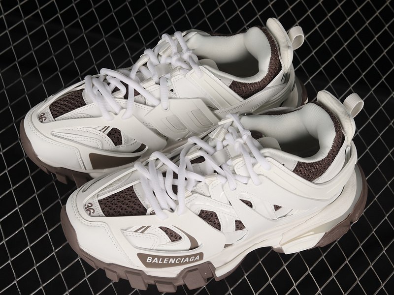 Balenciaga Sneaker Tess S.Gomma Sneakers White/White/Brown 21