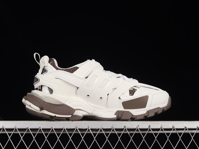 Balenciaga Sneaker Tess S.Gomma Sneakers White/White/Brown 31