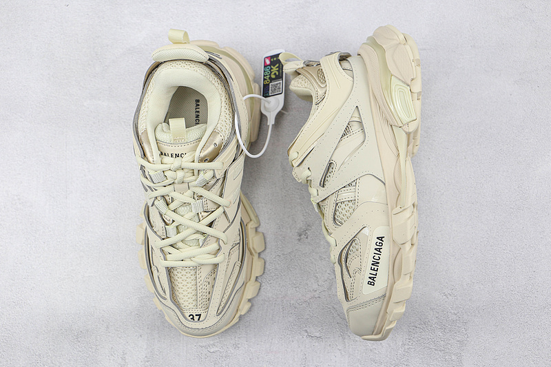 Ok Balenciaga Track Mule Clear Sole 3.0 Sneakers Beige/Beige 5