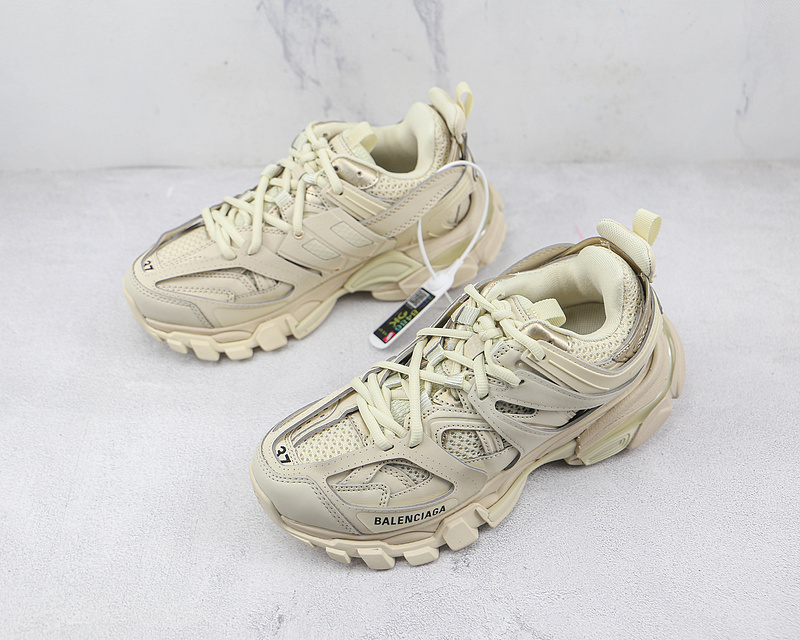 Ok Balenciaga Track Mule Clear Sole 3.0 Sneakers Beige/Beige 17