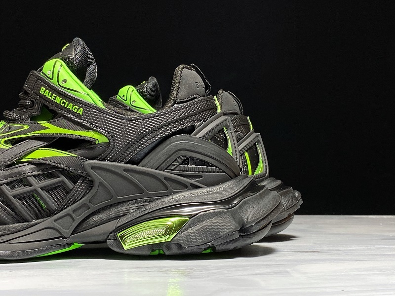 Ok Balenciaga Track 2.0 Sneaker Black/Green 17