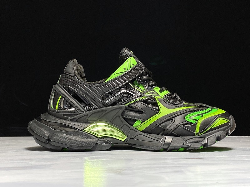 Ok Balenciaga Track 2.0 Sneaker Black/Green 29