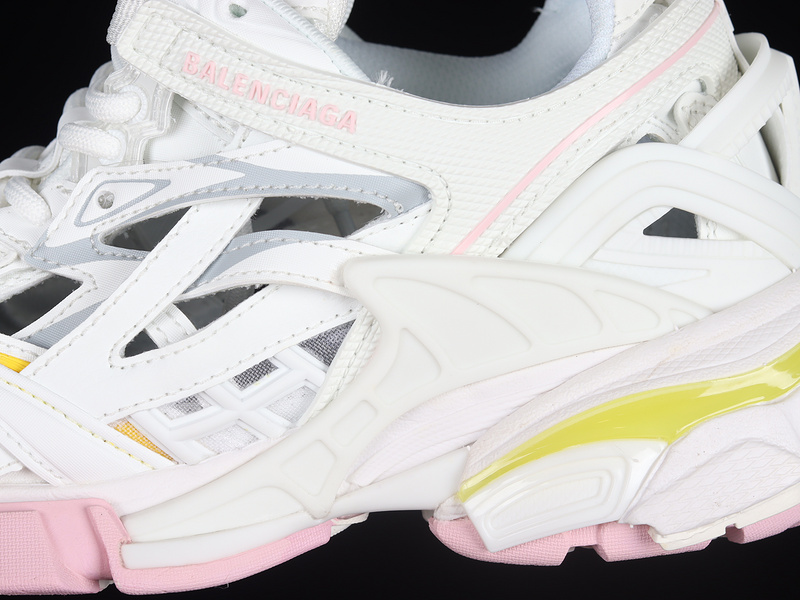 Balenciaga Track 4.0 Sneakers White/Yellow/Pink 19