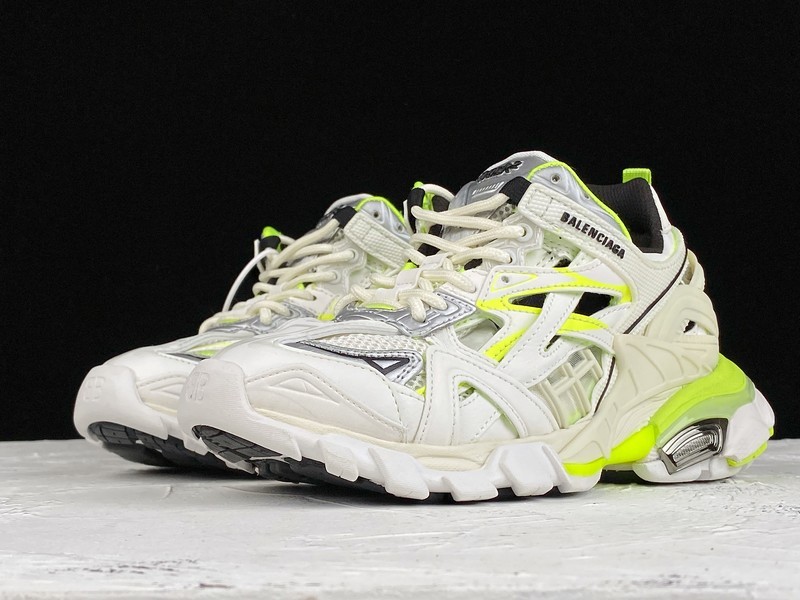 Ok Balenciaga Track 2.0 Sneaker White/Green 5