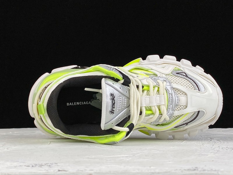 Ok Balenciaga Track 2.0 Sneaker White/Green 7