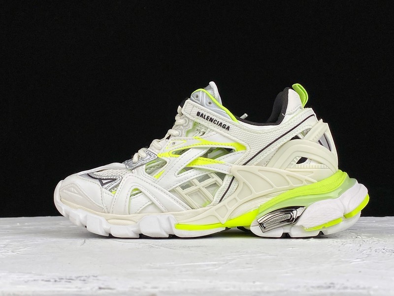 Ok Balenciaga Track 2.0 Sneaker White/Green 9