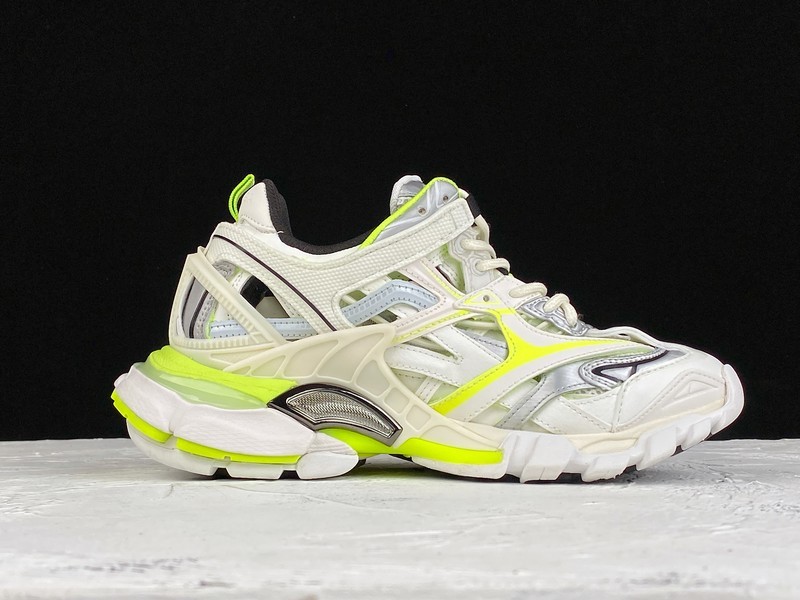 Ok Balenciaga Track 2.0 Sneaker White/Green 11