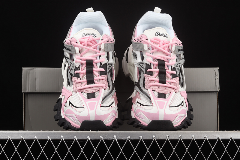 Balenciaga Track 4.0 Sneakers White/Light Pink/Grey 23