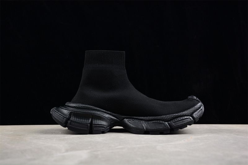 Balenciaga Sock 3Xl Black 11