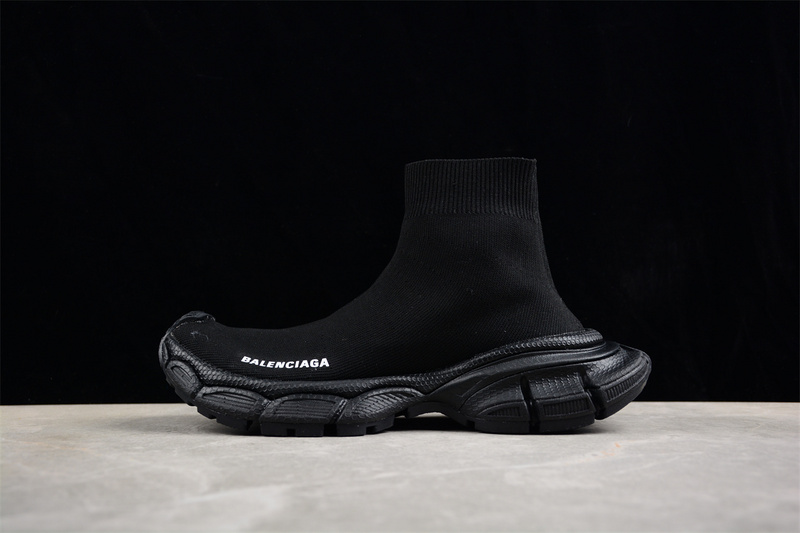 Balenciaga Sock 3Xl Black 21