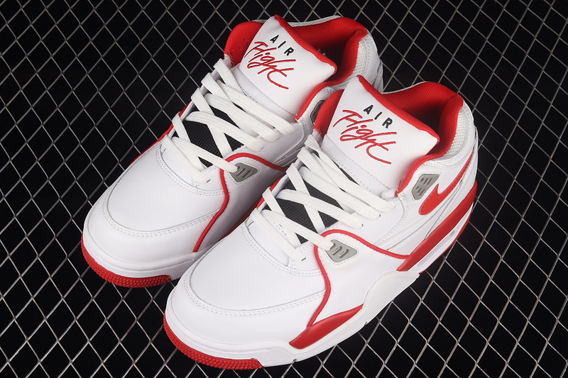 Air Flight 89 Ron Harper White/White/University Red-Black 13