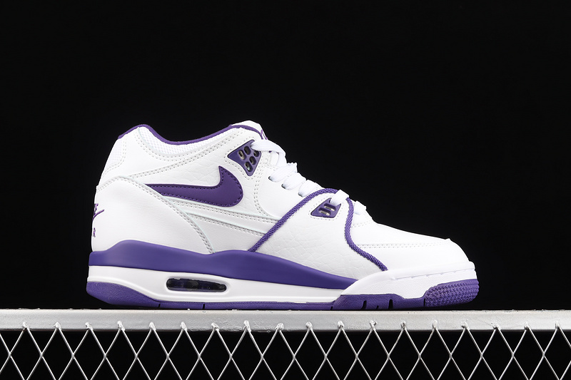 Air Flight 89 White/White/Court Purple 9