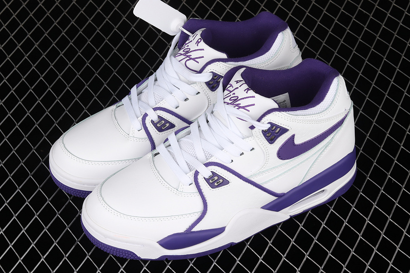 Air Flight 89 White/White/Court Purple 29