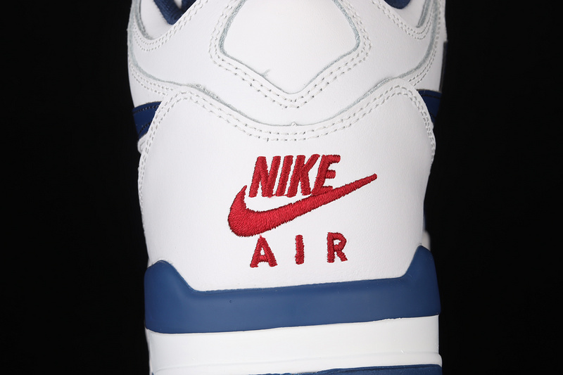 Air Flight 89 White/White/Dark Royal Blue 13