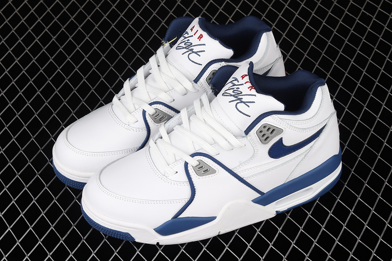 Air Flight 89 White/White/Dark Royal Blue 23