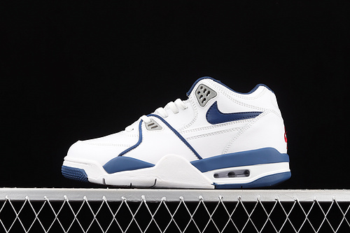 Air Flight 89 White/White/Dark Royal Blue 29