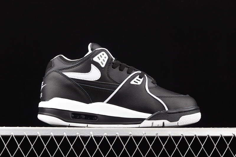 Air Flight 89 Gs Black/Black/White 19