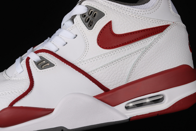 Air Flight 89 White/Ash Grey-Team Red 9